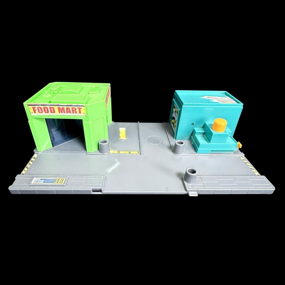 Matchbox Adventure Links City Pack Roads Streets Playset Food Mart 2012